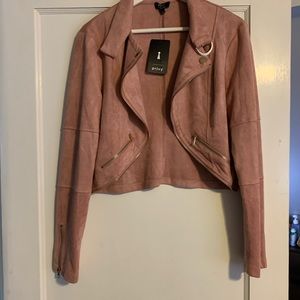 Privy casual crop soft jacket